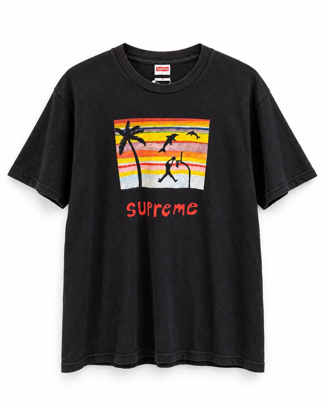 Supreme Dunk Black Tee