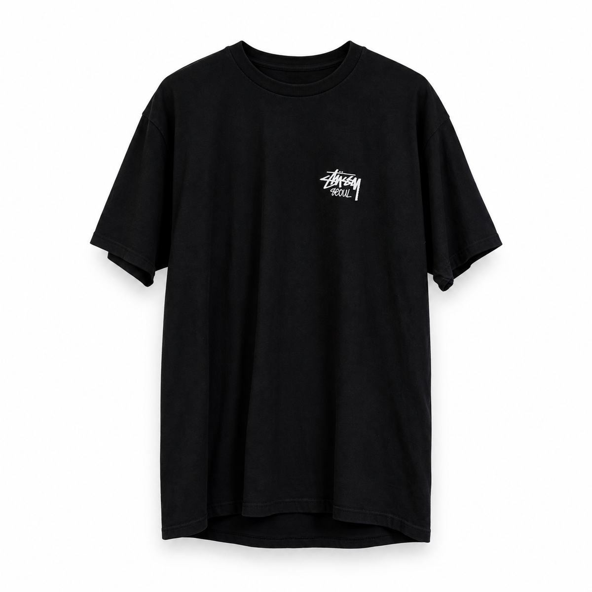 Stussy Seoul Black Tee