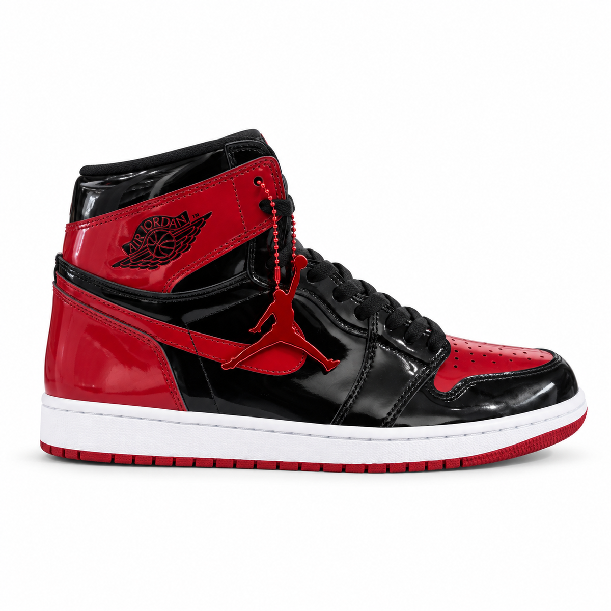 Air Jordan 1 High Patent Bred