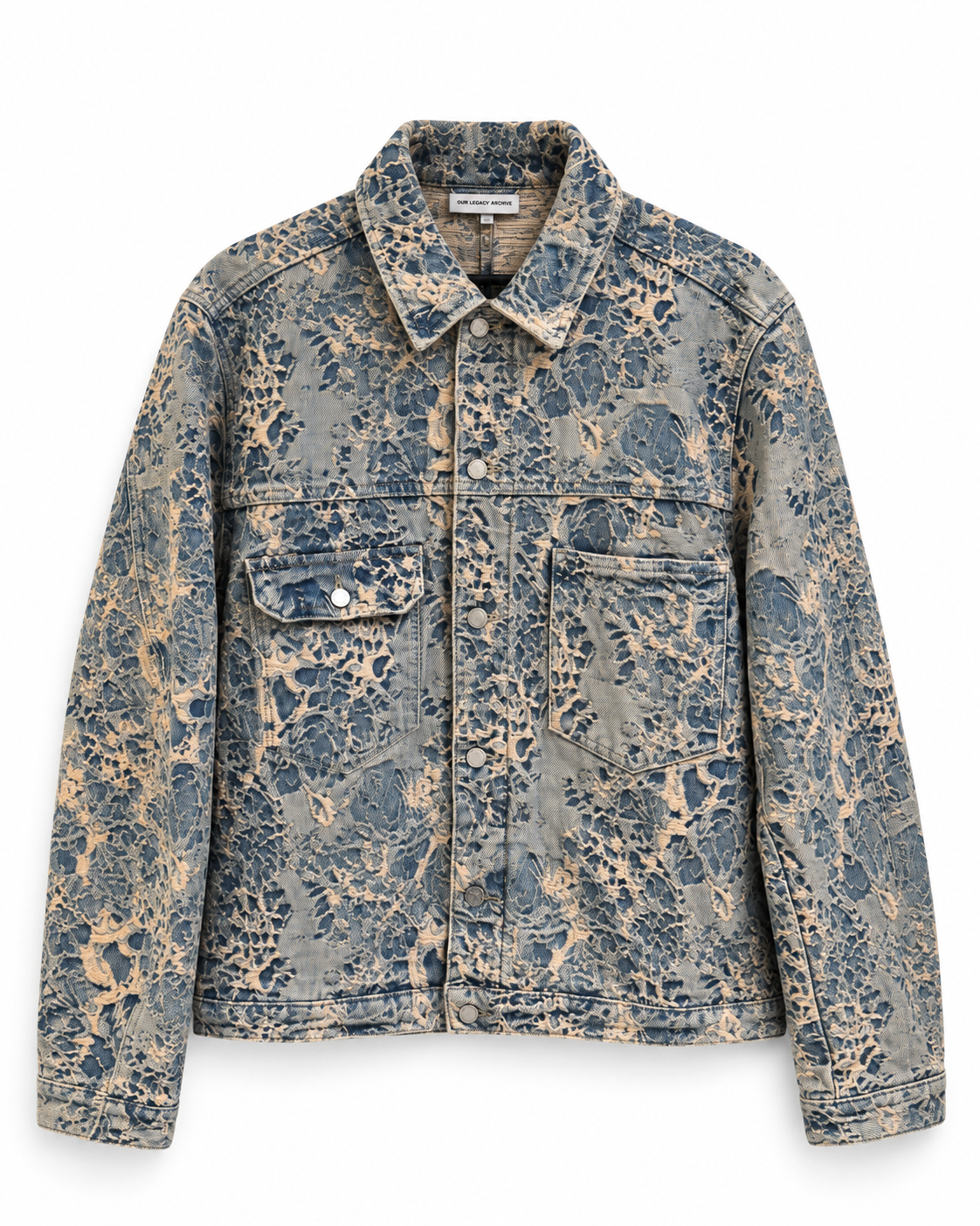 Off The Pitch - Jacquard Denim Jacket