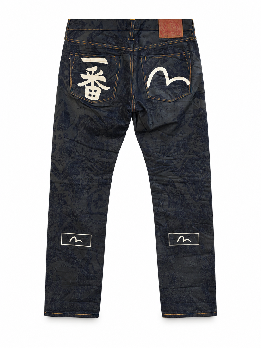 Evisu White Seagull Jeans
