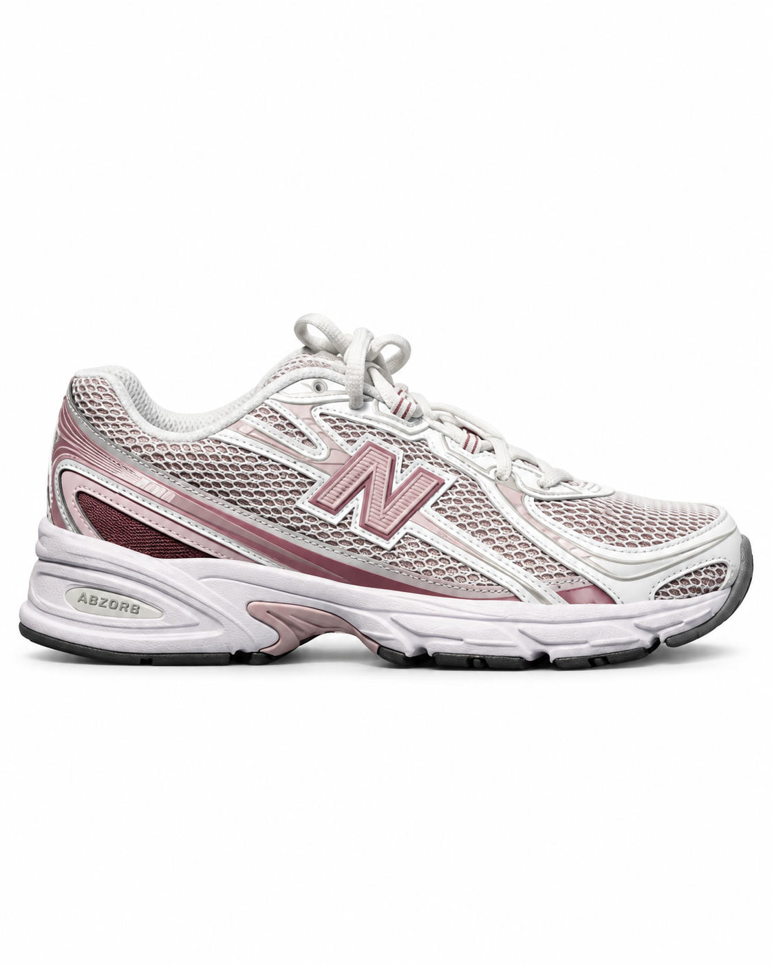 New Balance 740 Rosewood/White