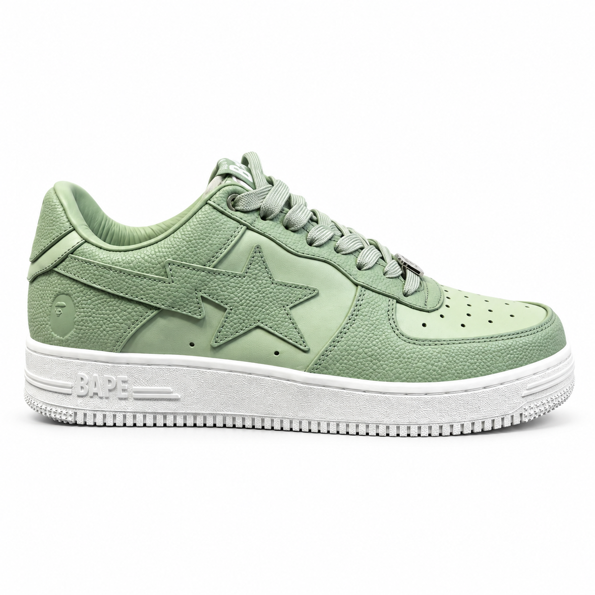 Bape Bapesta Green Low
