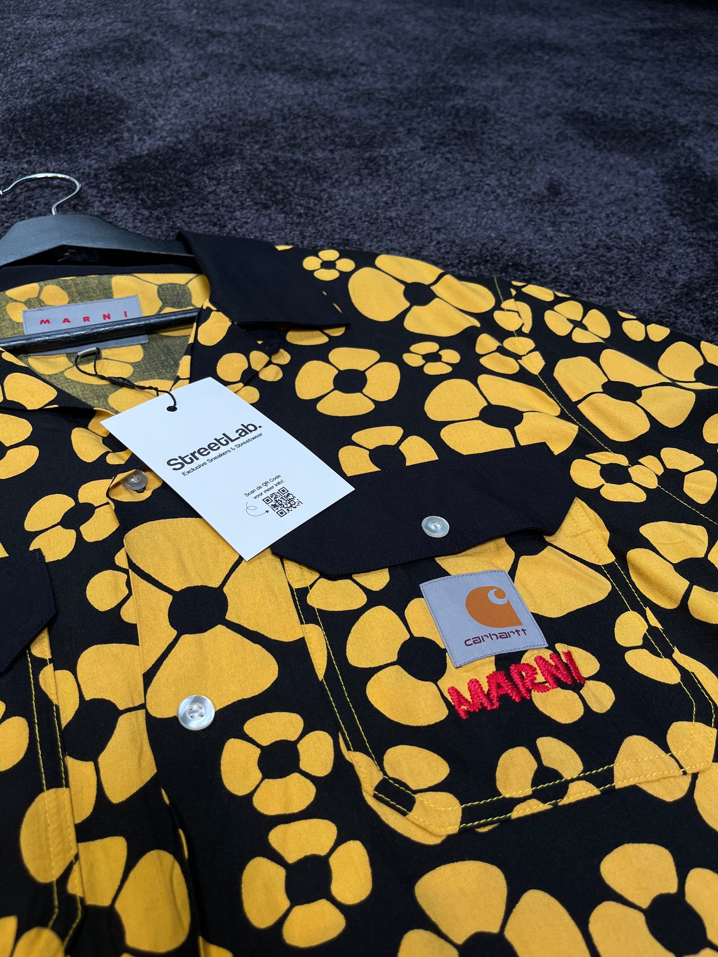Carhartt x Marni Manteau à Fleurs Shirt