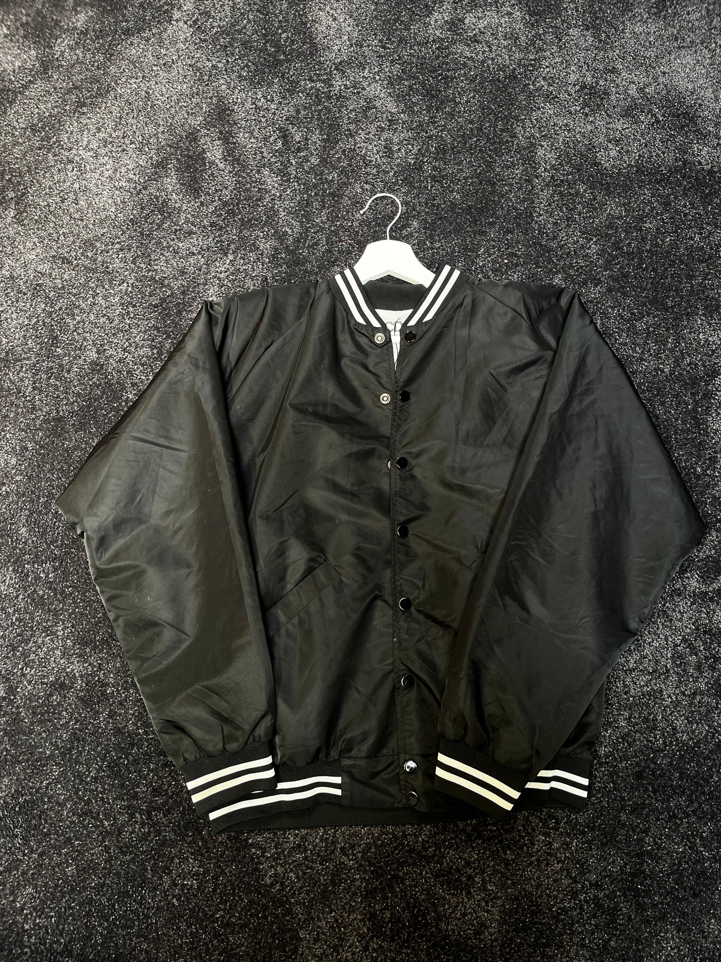 Comme Des Garcons Black Varsity Jacket