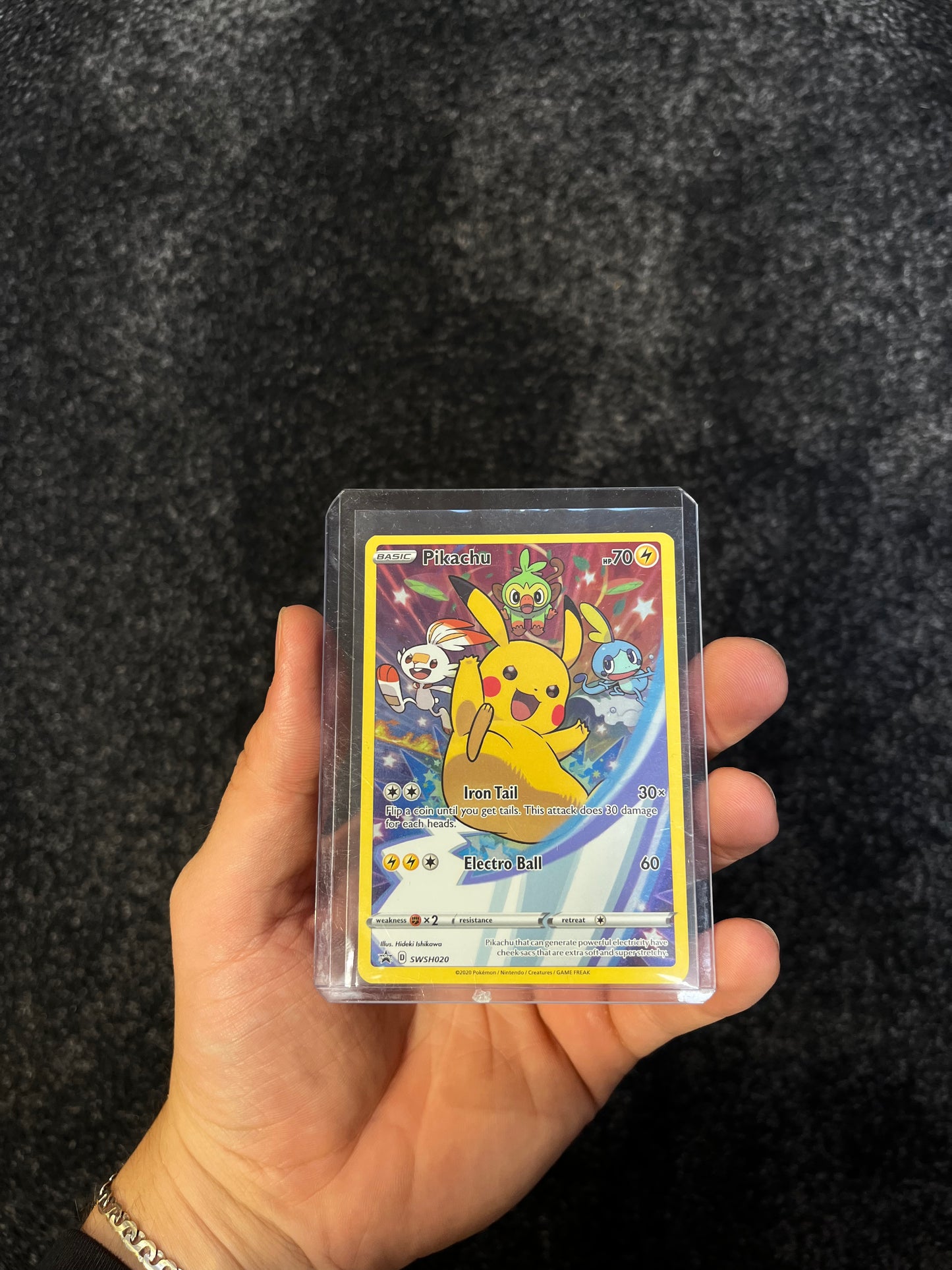 Pokémon - Single Ungraded - Pickachu - SWSH020
