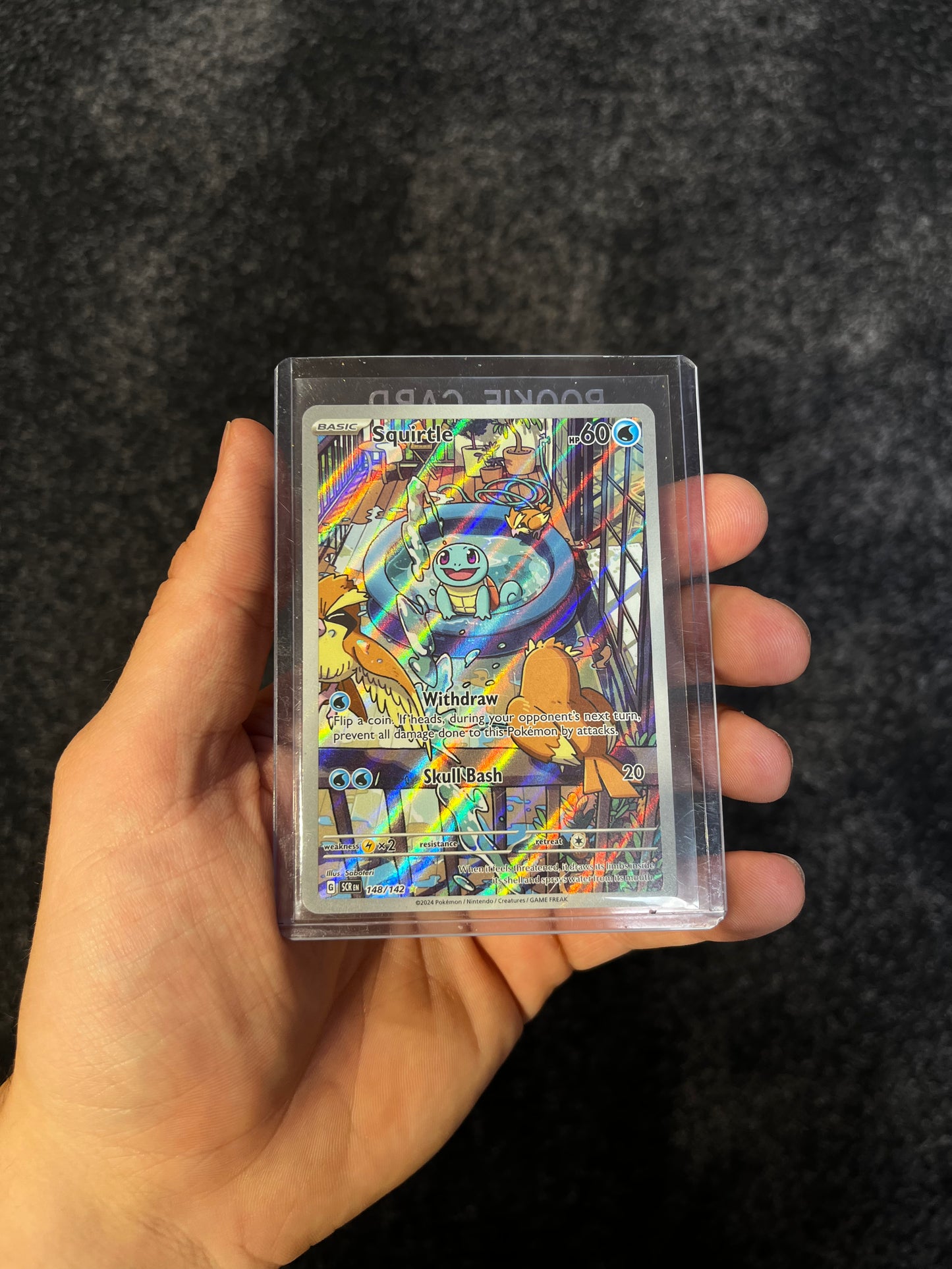 Pokémon - Single Ungraded - Squirtle - Stellar Crown