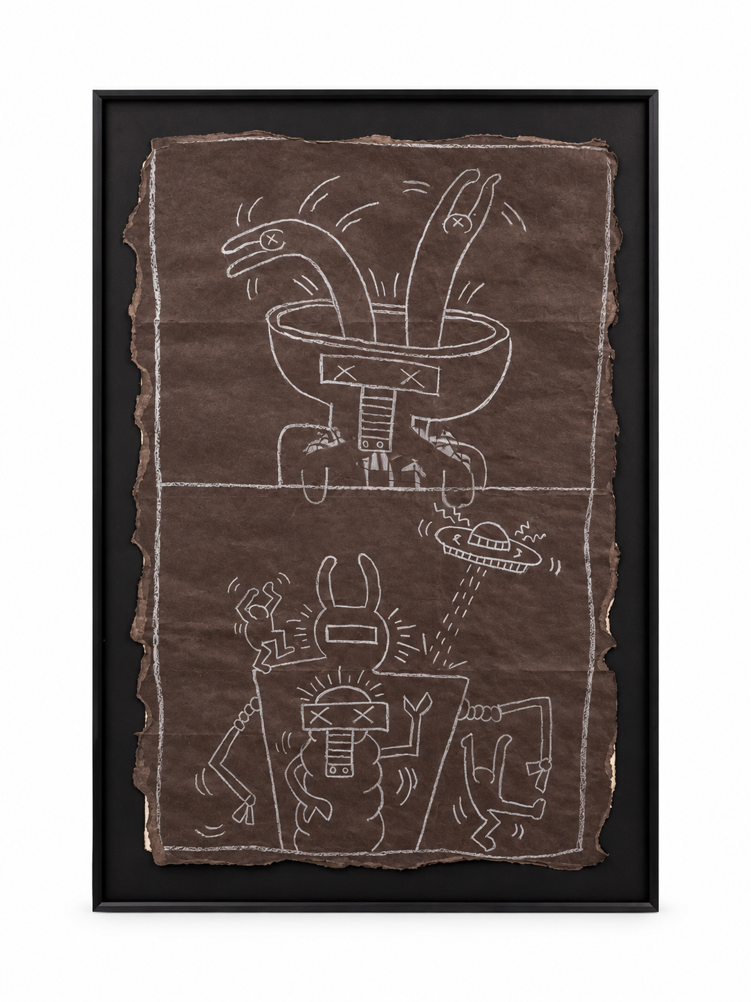 Keith Haring - Subway Drawing