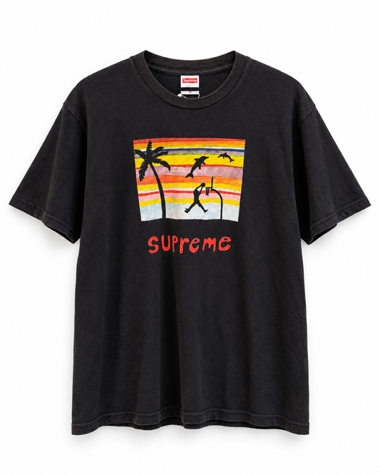 Supreme Dunk Black Tee