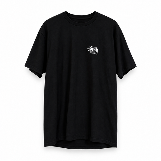 Stussy Seoul Black Tee