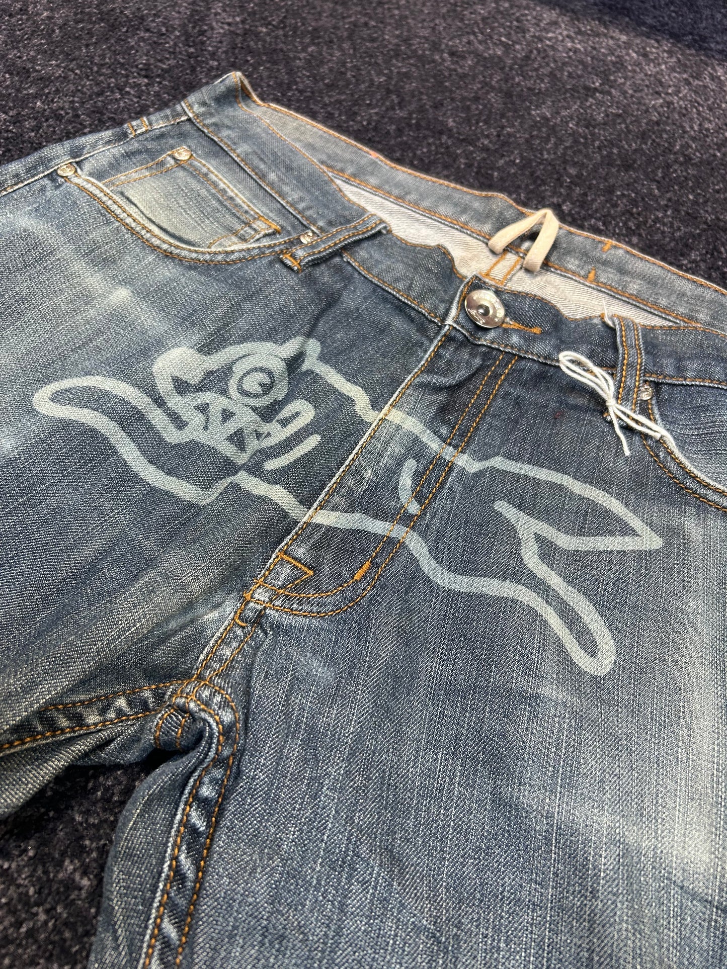 BBC Ice Cream Skull Jeans