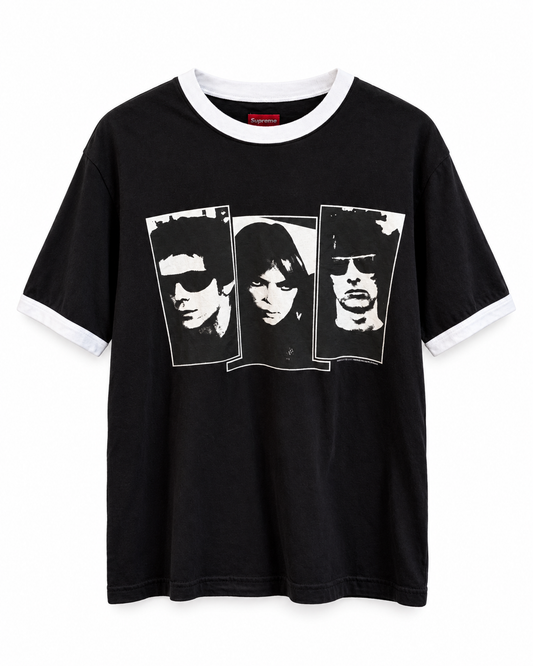 Supreme Black The Underground Ringer Tee