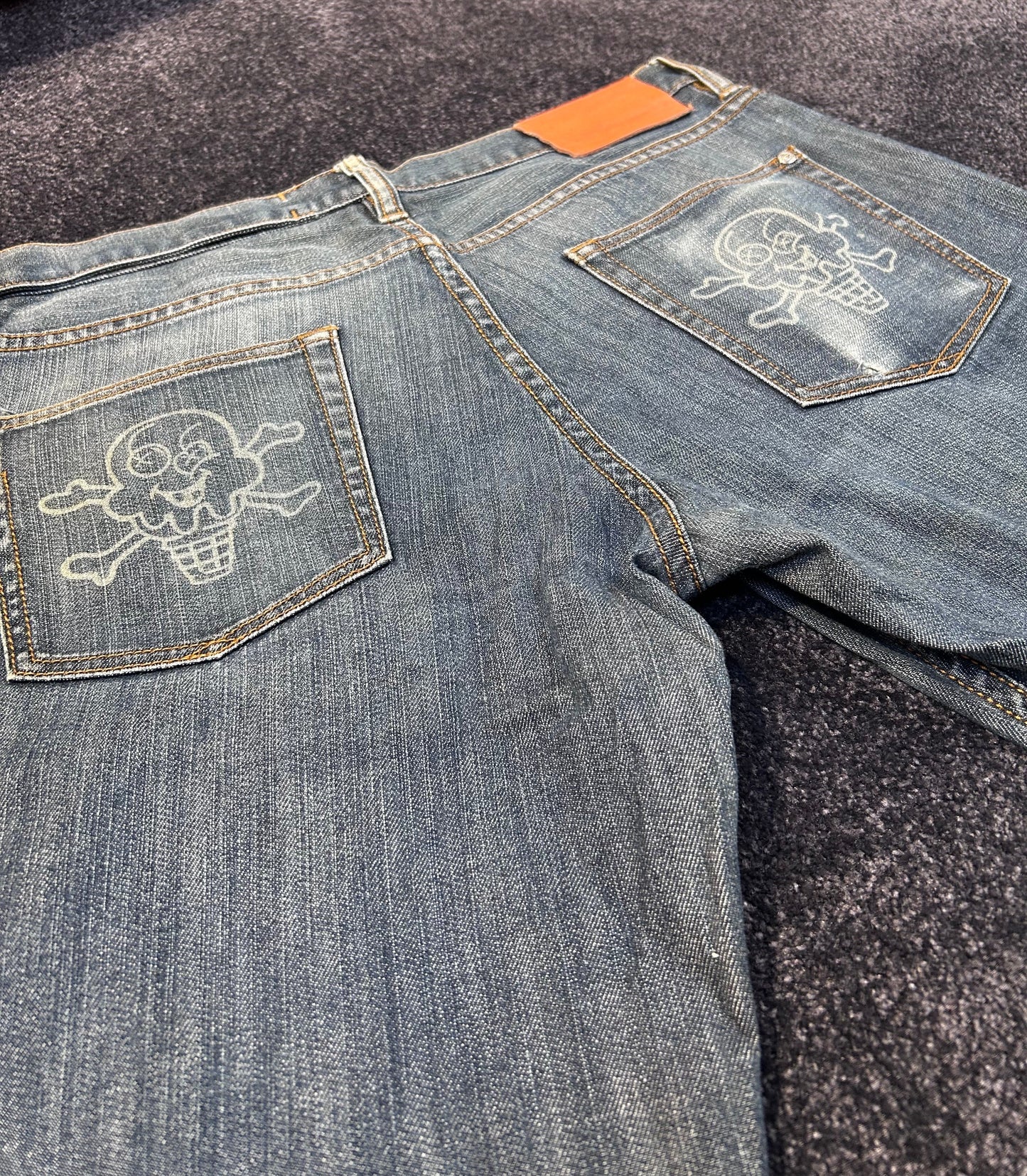 BBC Ice Cream Skull Jeans