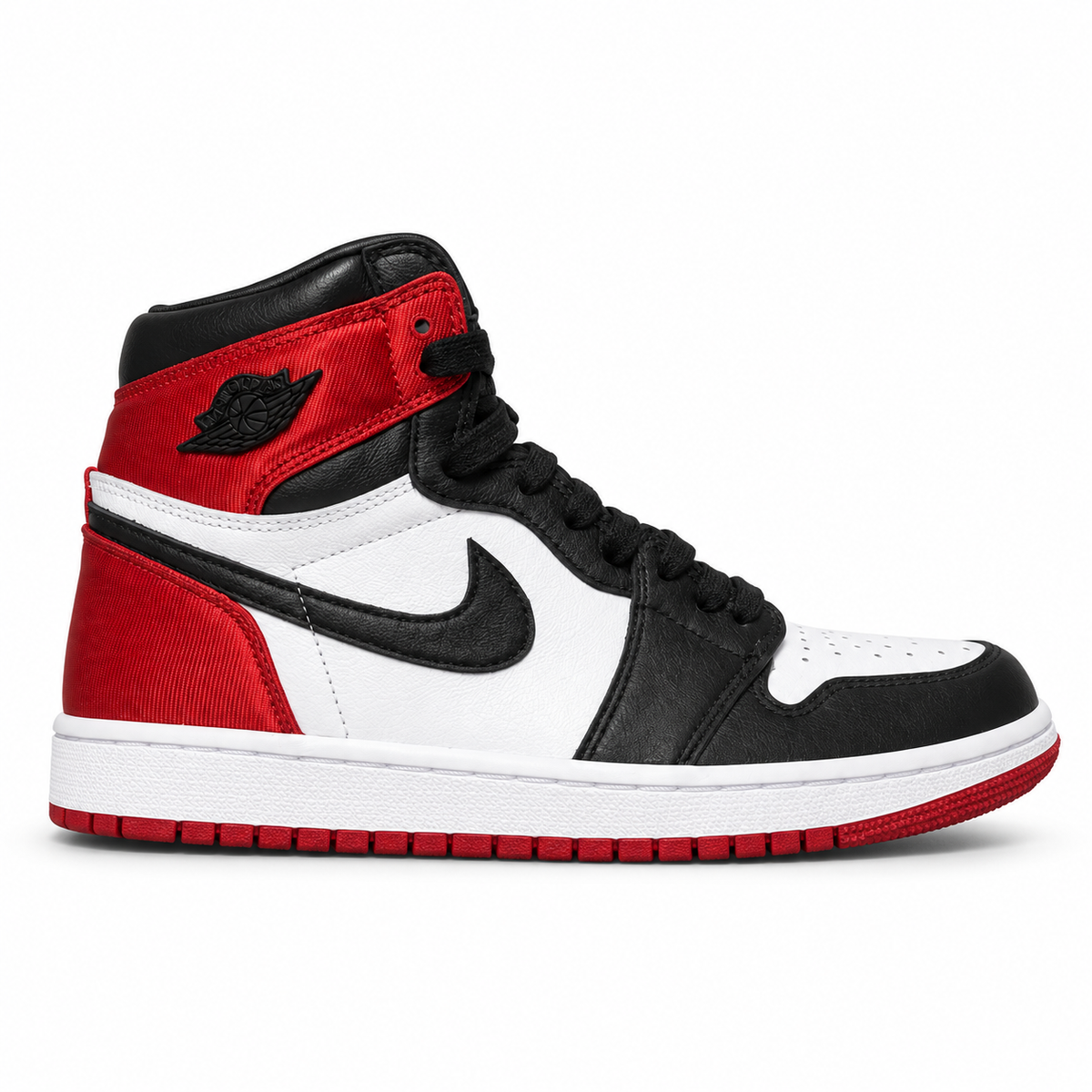 Air Jordan 1 Retro High Satin Black Toe (W)