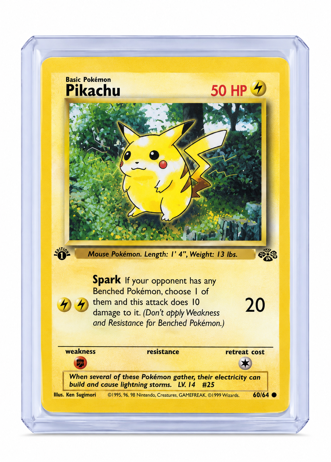 Pikachu 1st Edition