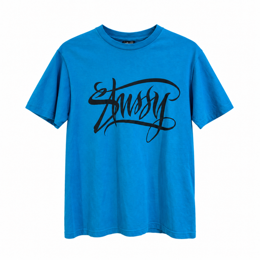 Stussy x Neighborhood Blue Tee