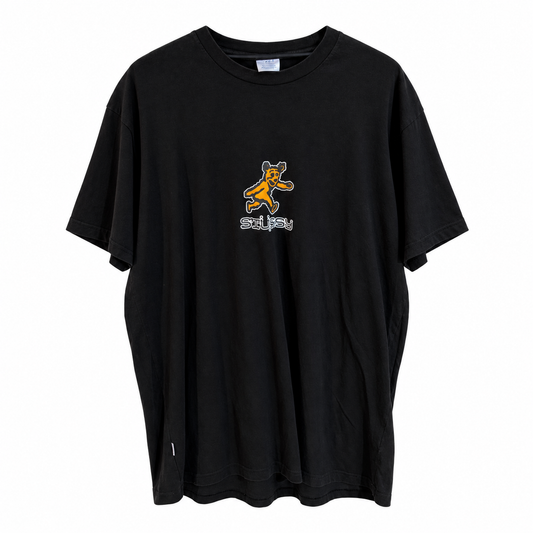 Stussy Bear Black Tee