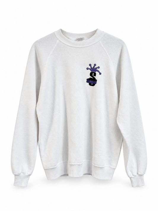 Stussy Crown Band White Tee