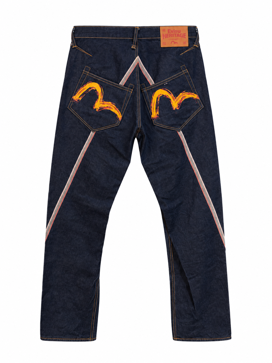Evisu Flame Seagull Jeans