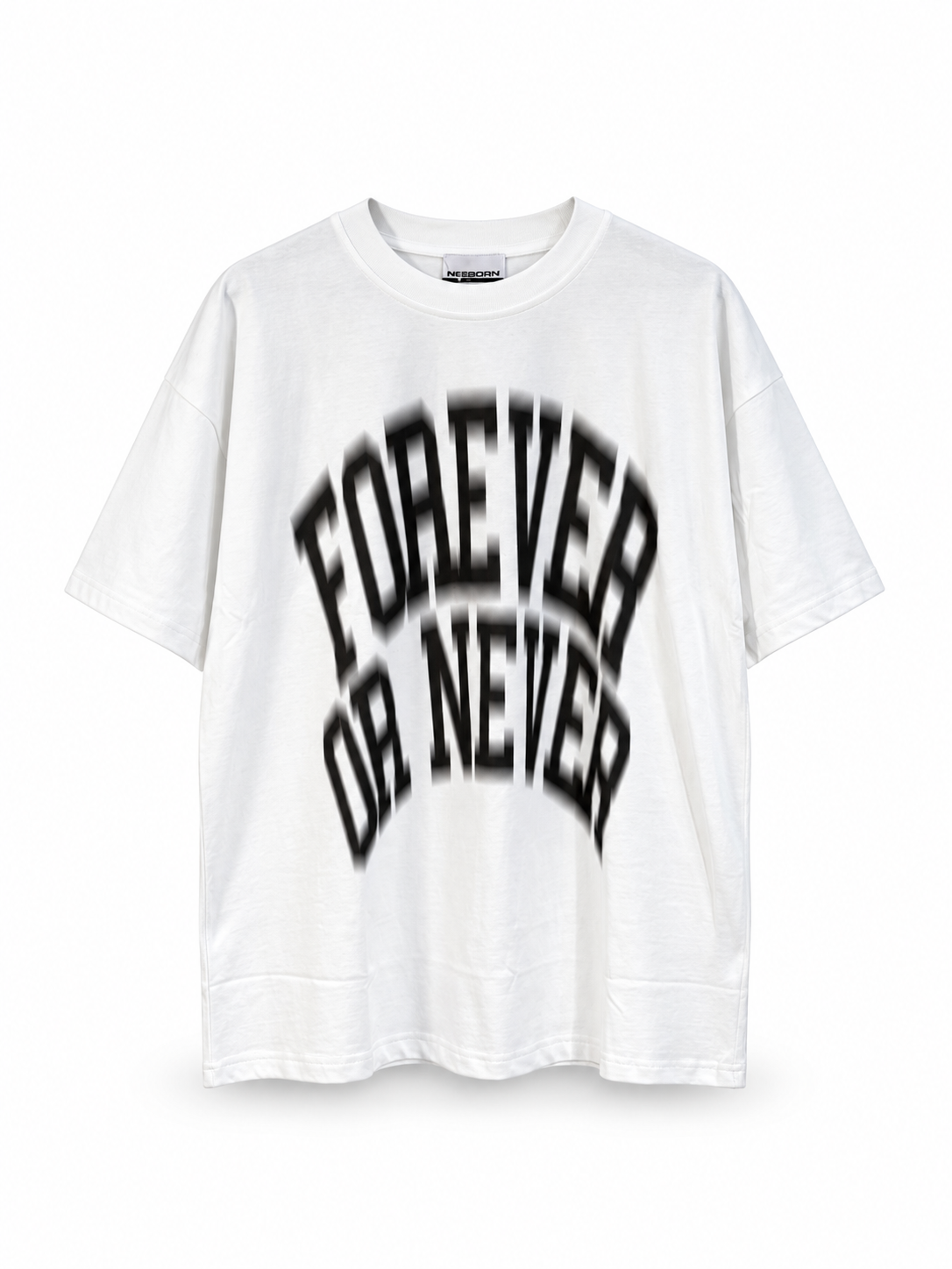 Rheborn - Blurry Forever Or Never Tee White