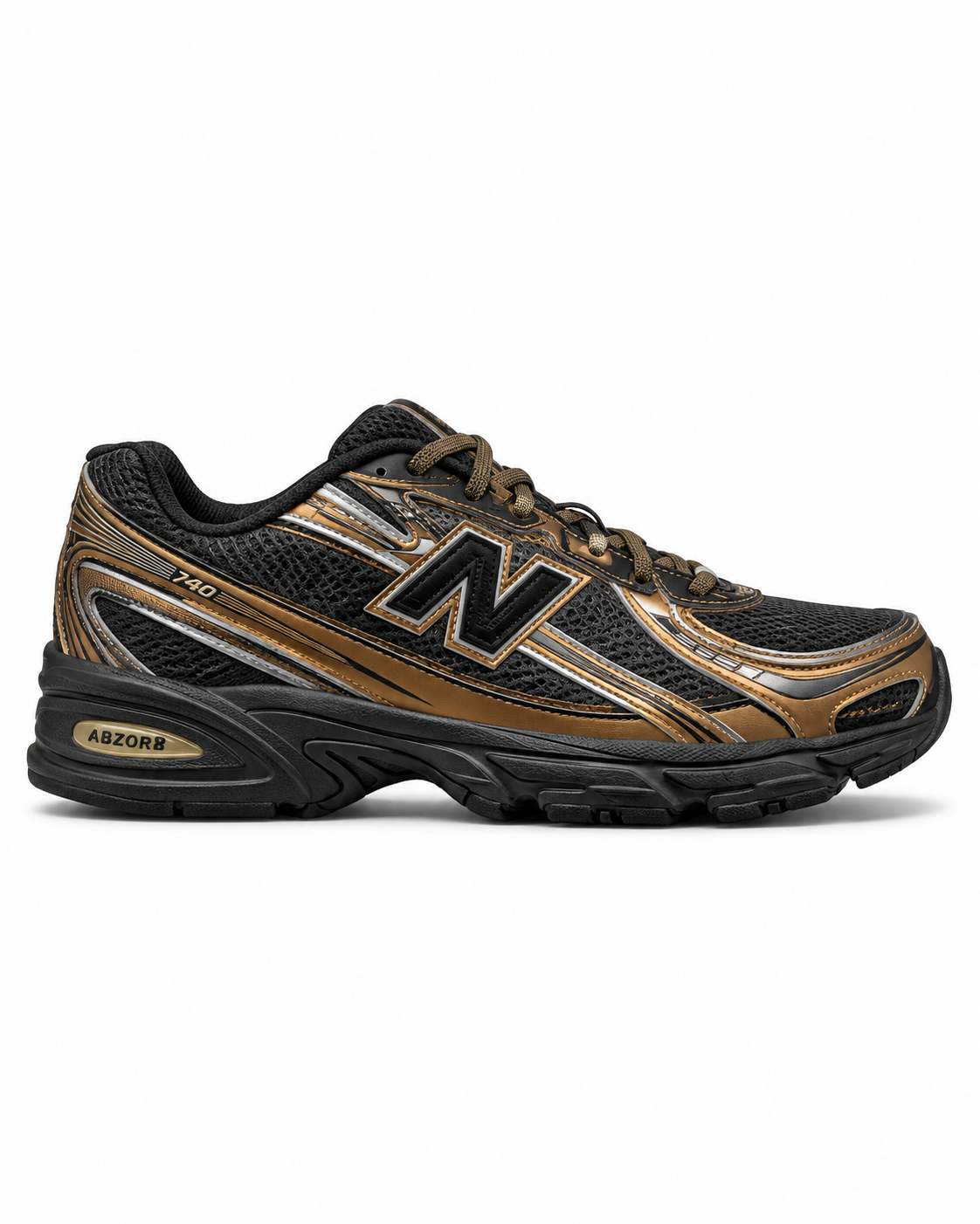 New Balance 740 Black Gold