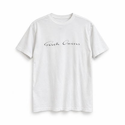 Stussy x Rick Owens White World Tour Tee