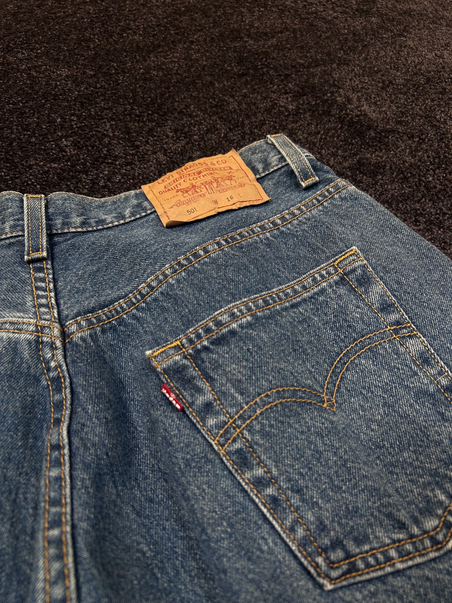 Levi's 501 Blue Pants
