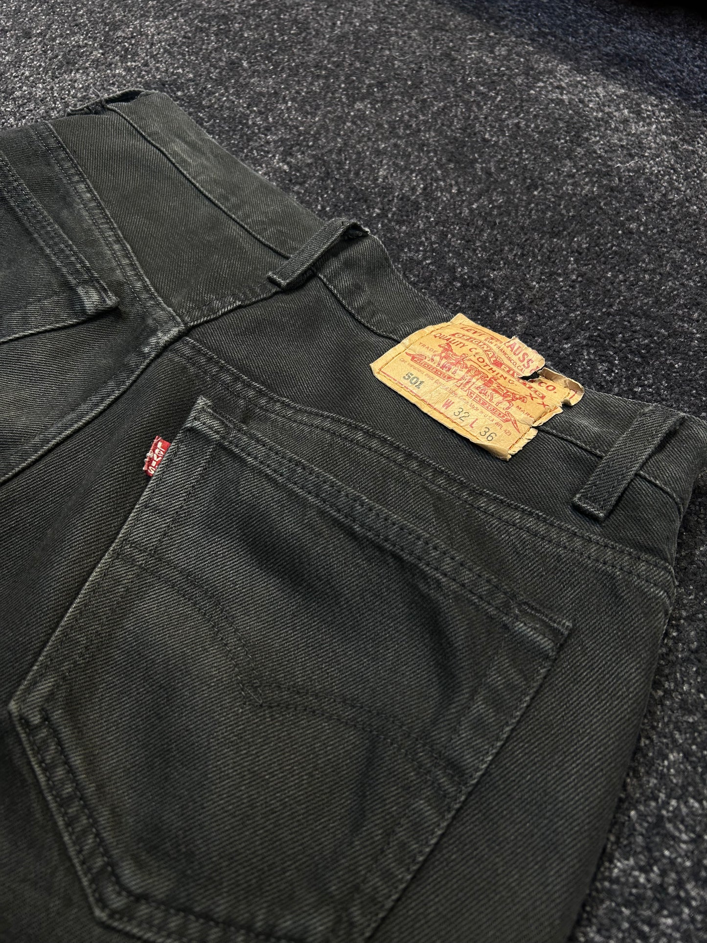 Levi's 501 Black Pants