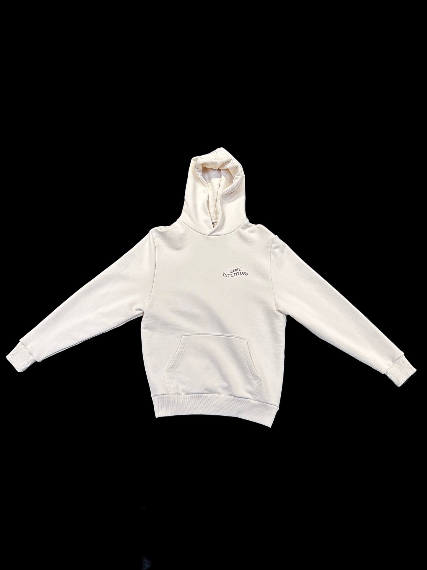 Lost Intuition - Cream Tracksuit Hoodie - C