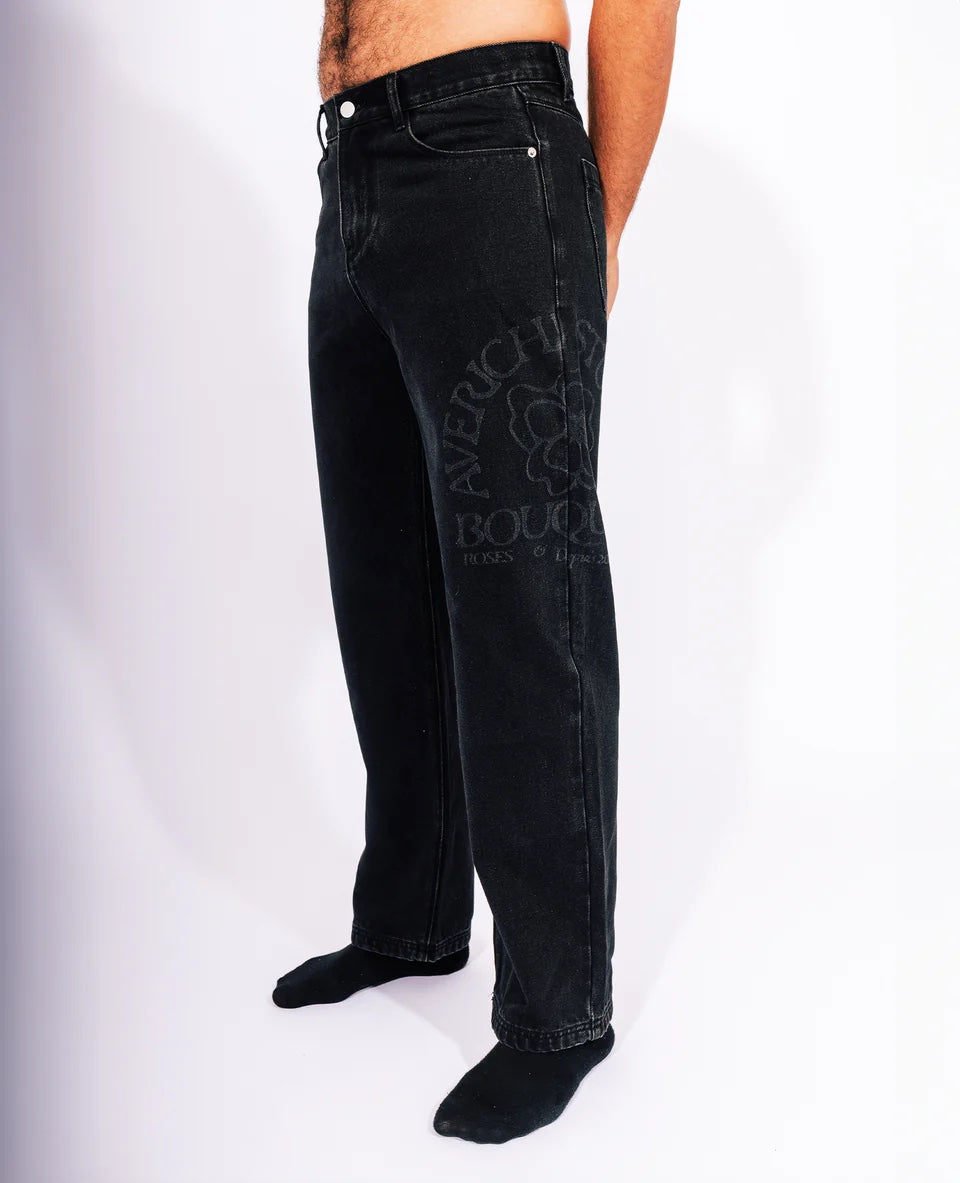 Averichi - Bouquets Roses Black Jeans - C