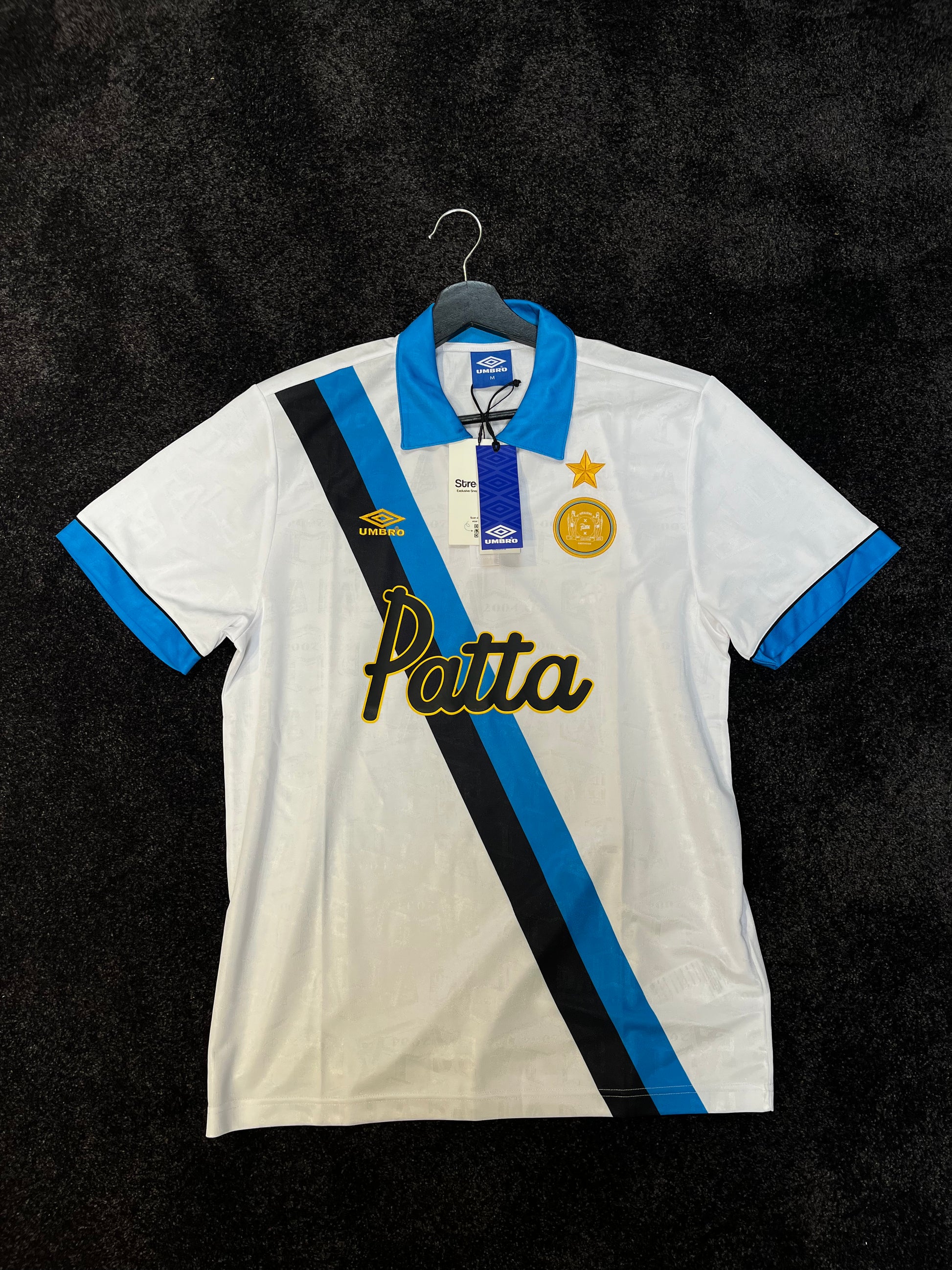 PATTA X UMBRO ’93-’94 INTER AWAY JERSEY Patta x Umbro Inter Milan '93-'94 Soccer Jersey White