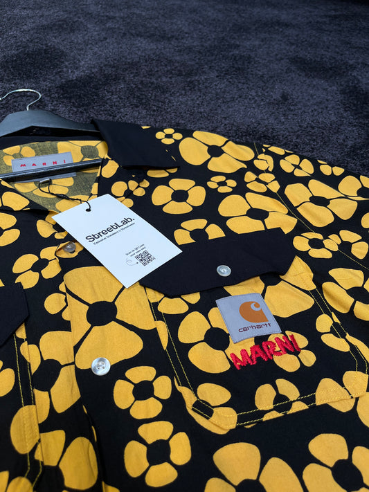 Carhartt x Marni Manteau à Fleurs Shirt