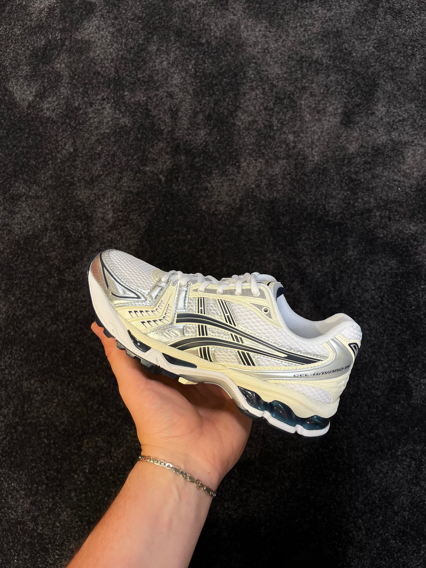 Asics Gel-Kayano 14 White/ Midnight