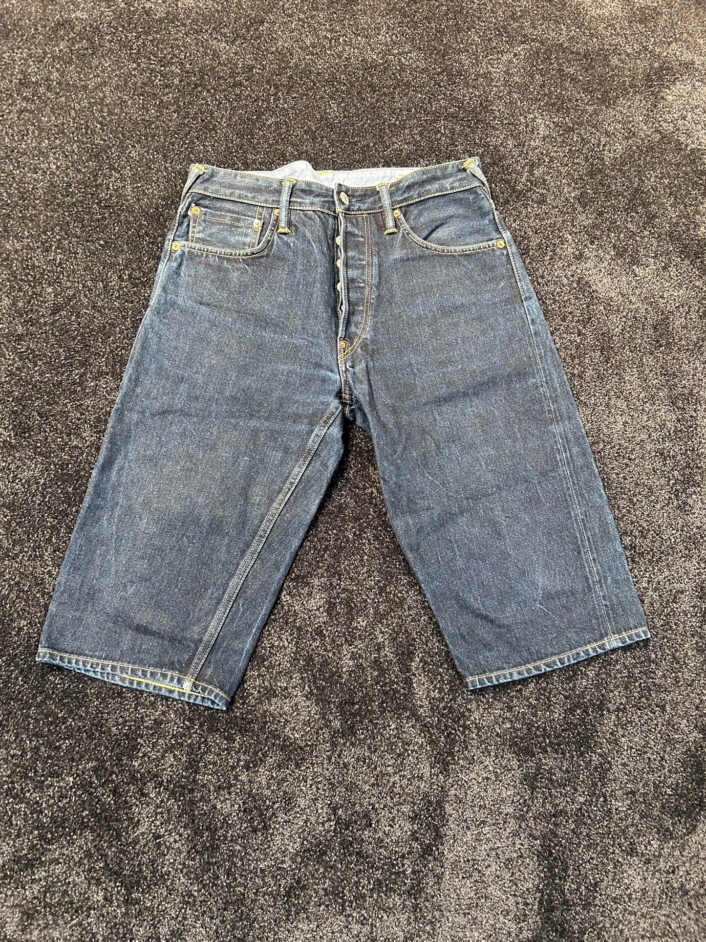Evisu Japanese Tiger Diacock Jorts