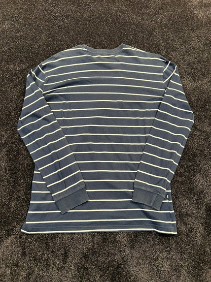 Stussy Blue Striped International Tribe Longsleeve