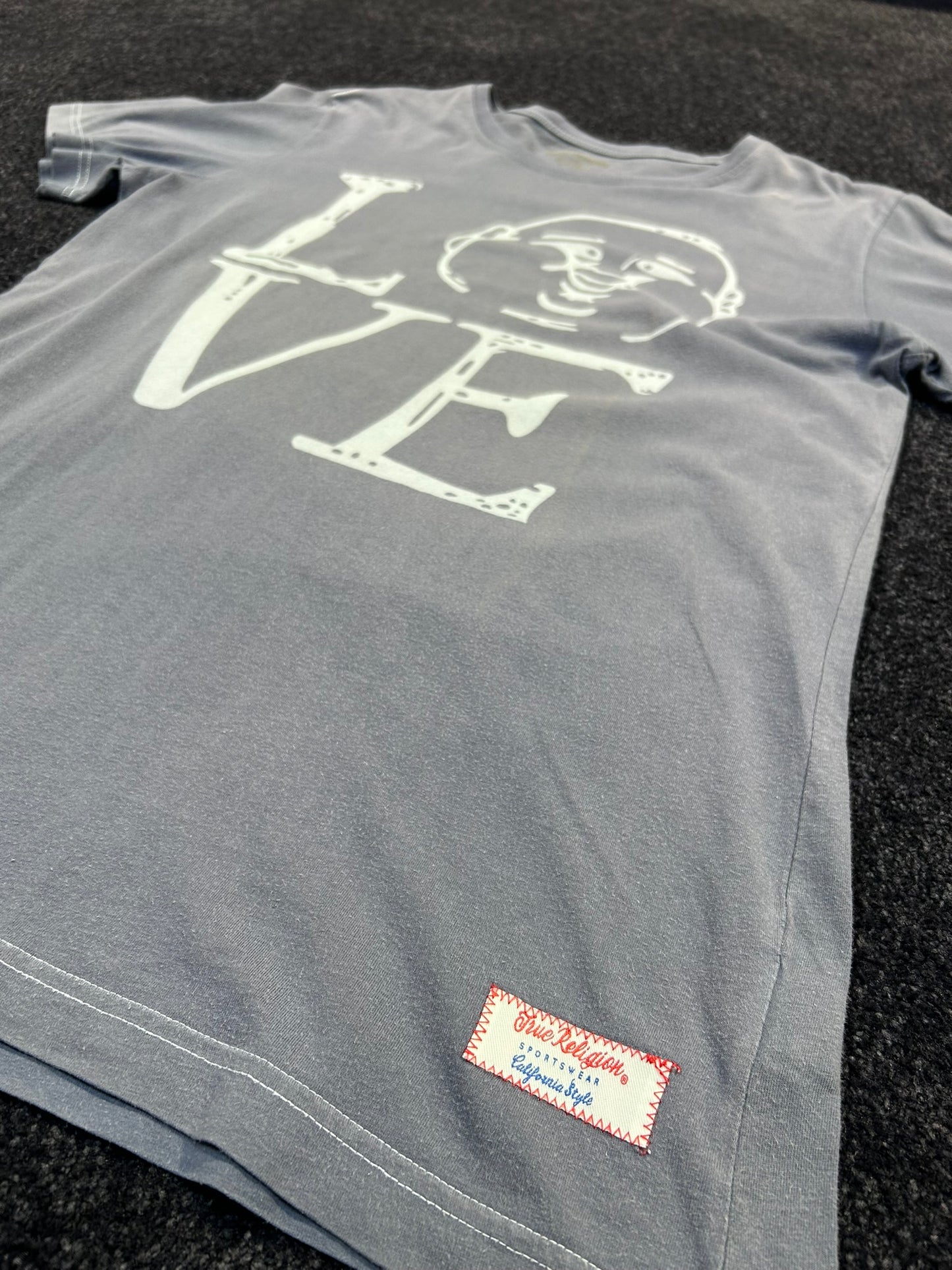 True Religion Love Grey Tee