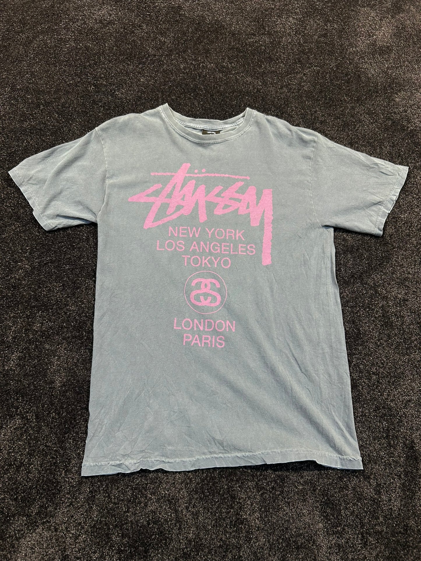 Stussy Cities Navy Tee