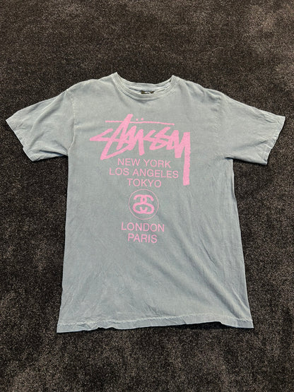 Stussy Cities Navy Tee