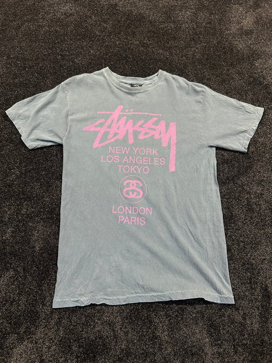 Stussy Cities Navy Tee