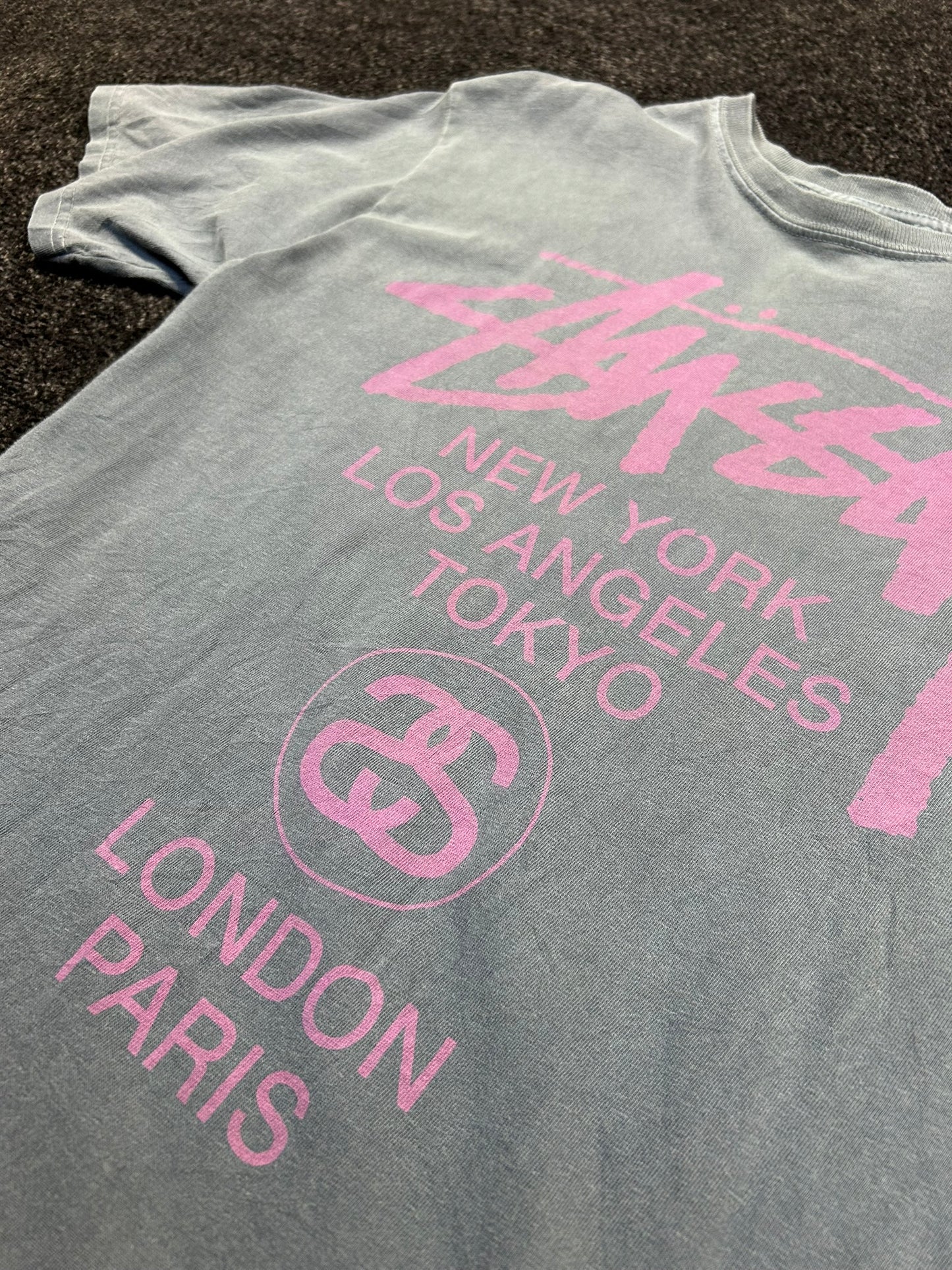 Stussy Cities Navy Tee