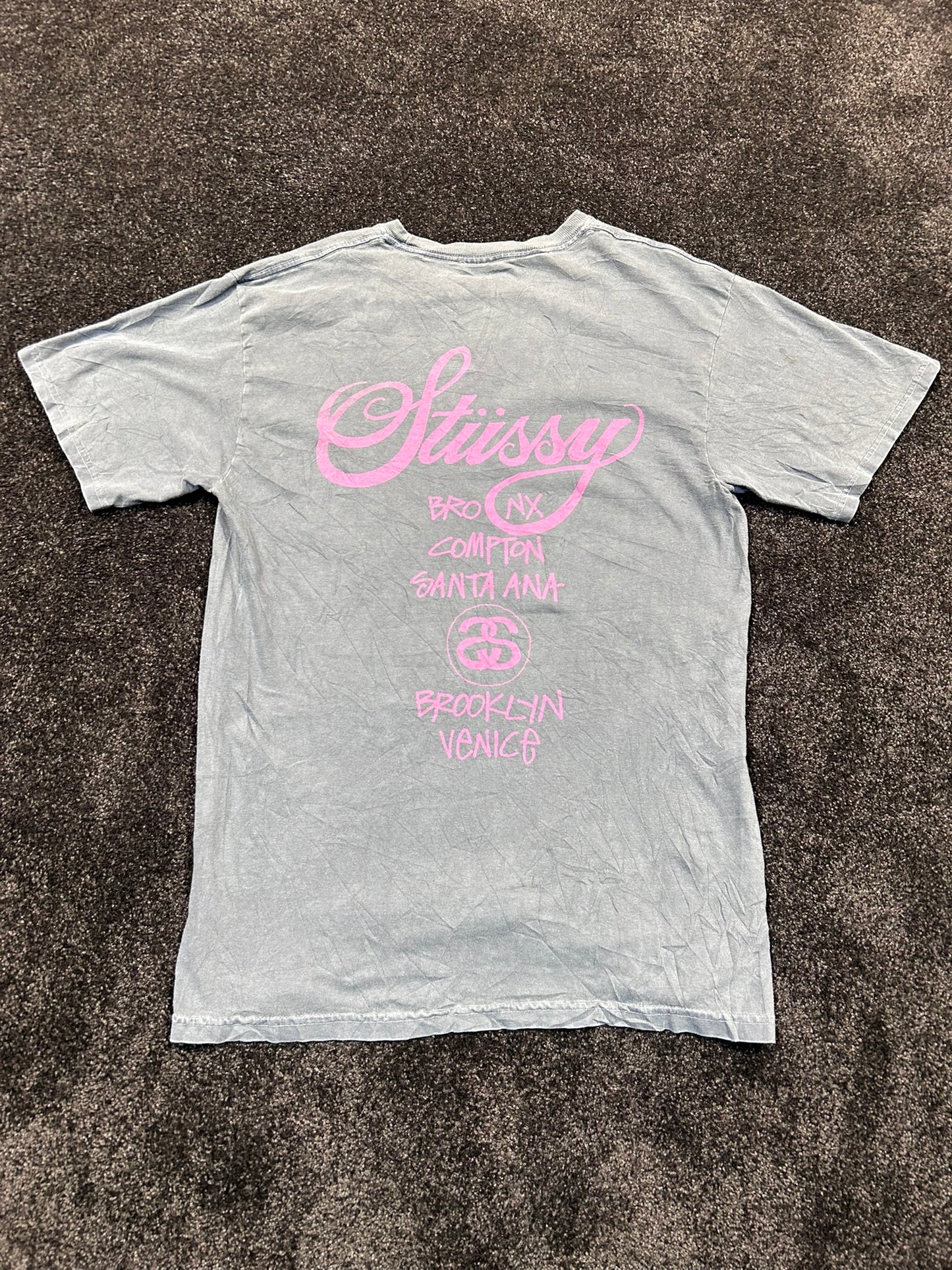 Stussy Cities Navy Tee