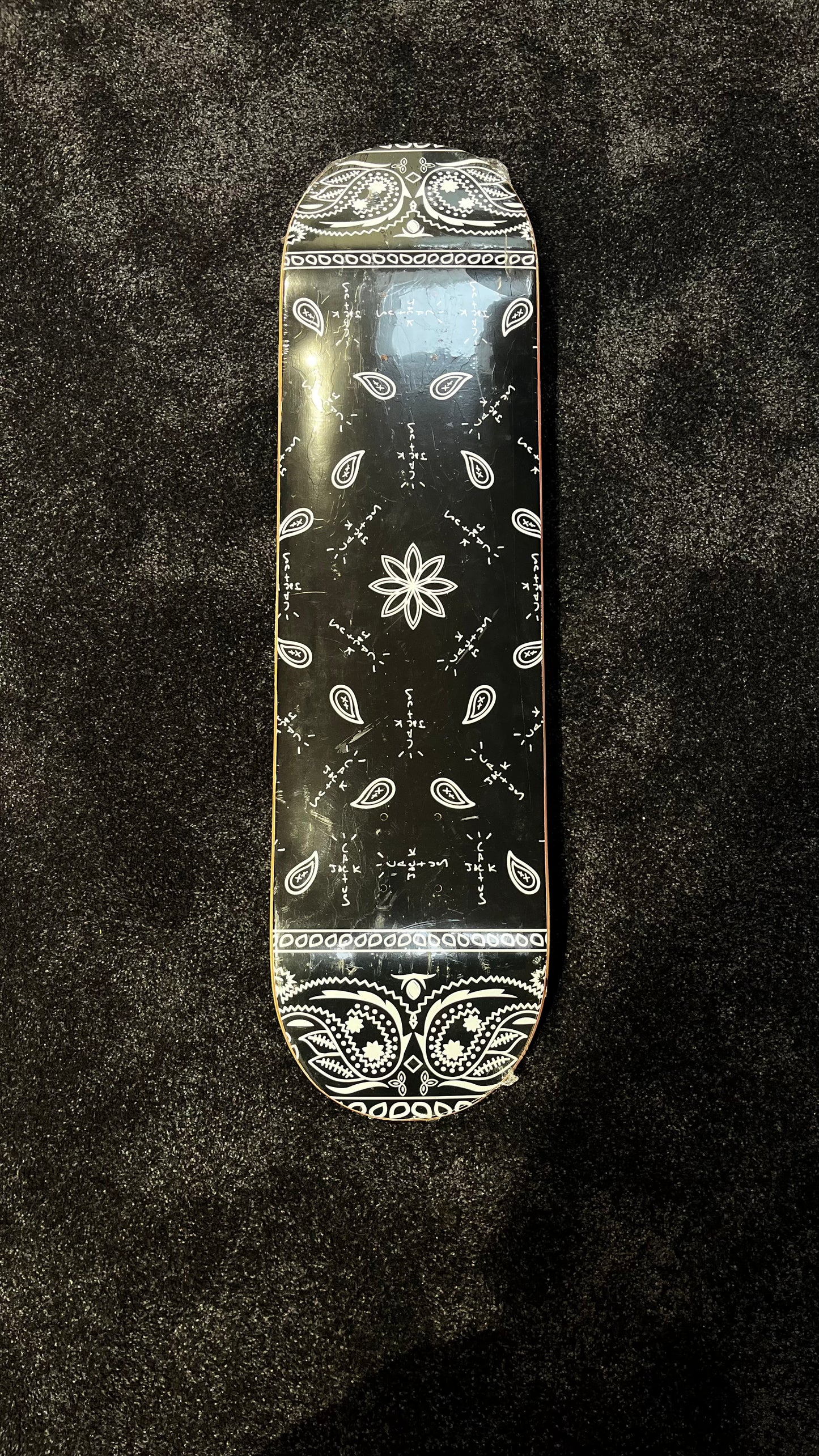 Travis Scott Cactus Jack Paisley Skateboard Deck