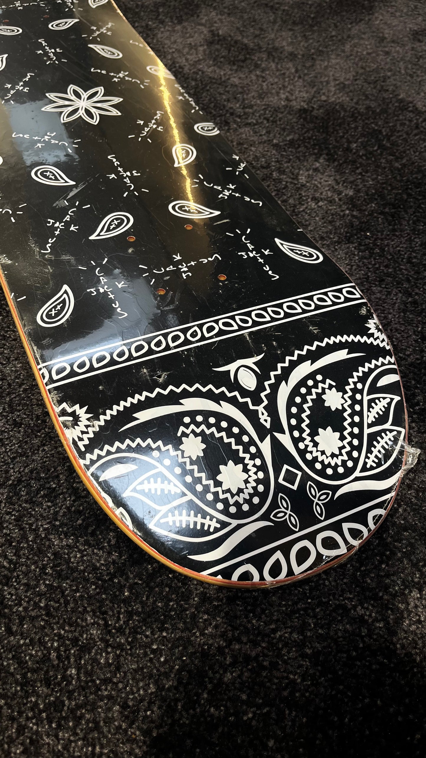Travis Scott Cactus Jack Paisley Skateboard Deck