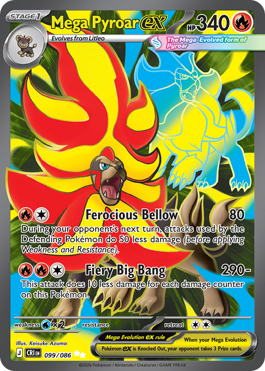 Pokémon Single - Mega Pyroar